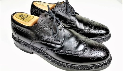 【ケアが簡単で装飾性・機能性を備えた革靴界のロールスロイス!! 】アポロのBUDA・フルブローグ