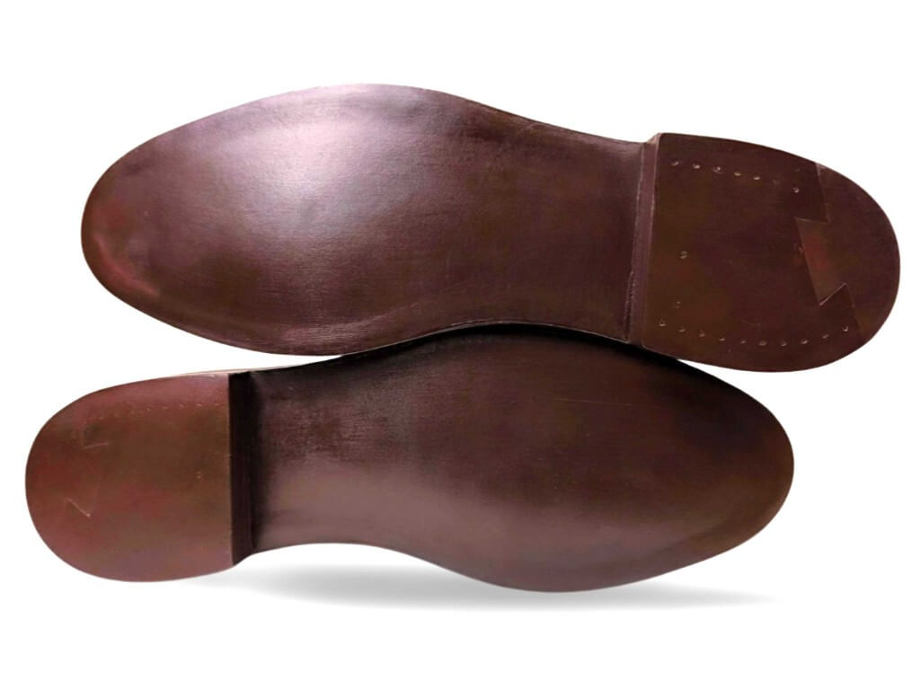 シュナイダーブーツ パドックブーツ ペアのソール底面